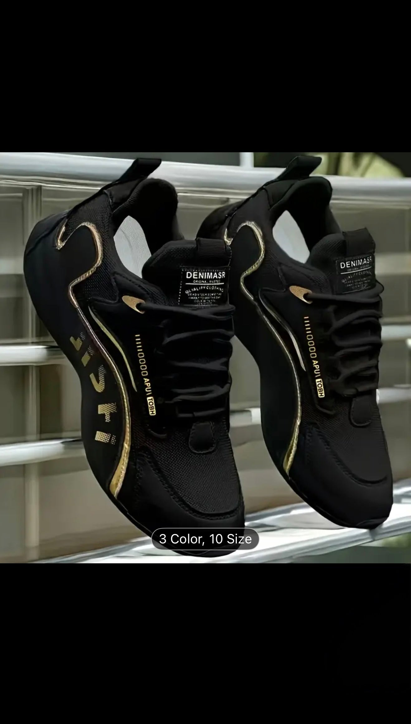 DENIMASR Casual Sneakers Men Size 10