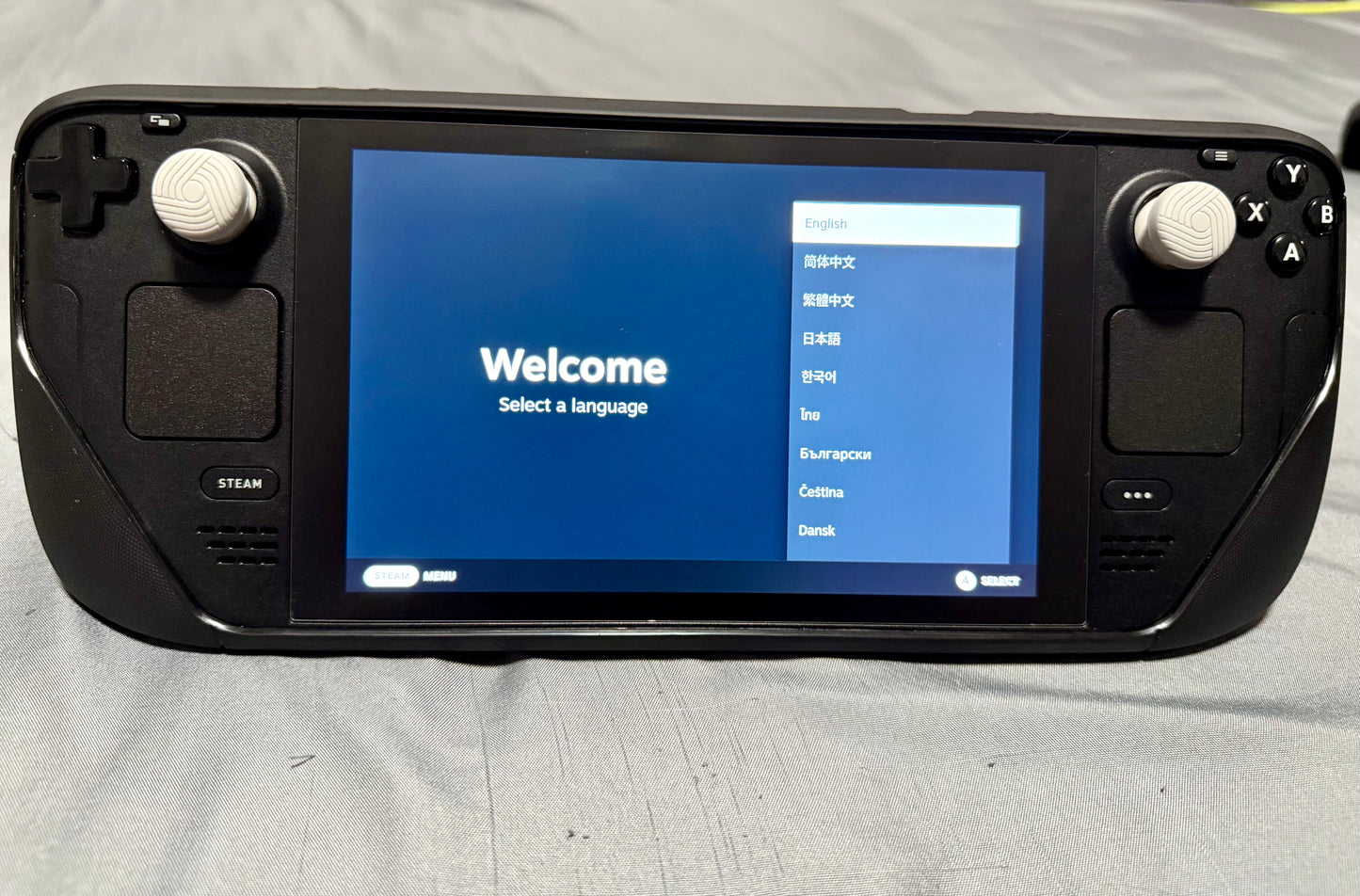Valve Steam Deck Black 512GB LCD with Case Charger Dock Protective Cover Bundle