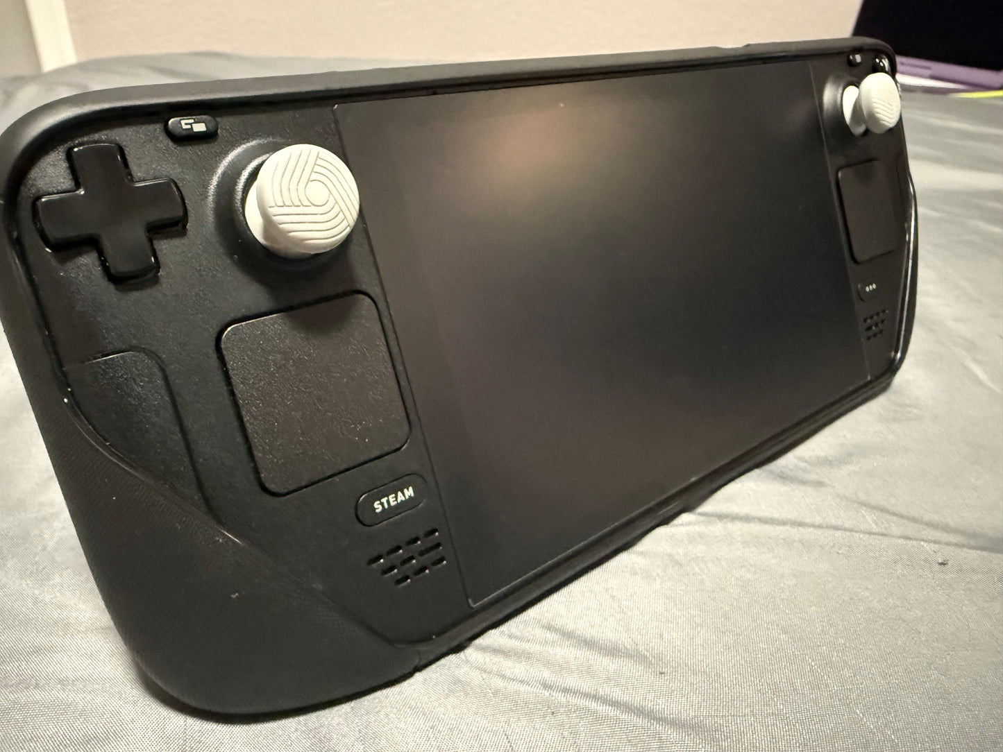 Valve Steam Deck Black 512GB LCD with Case Charger Dock Protective Cover Bundle