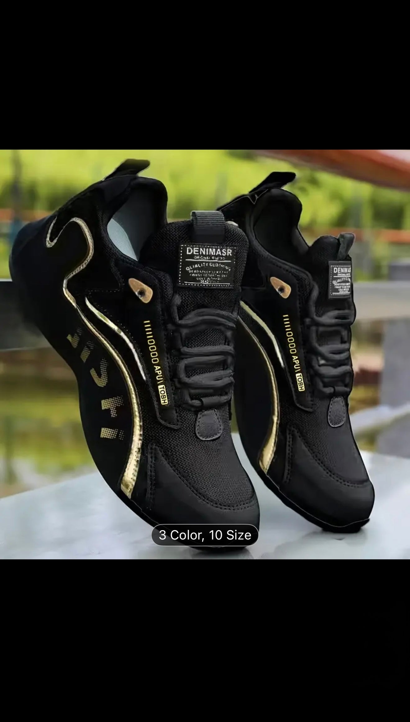 DENIMASR Casual Sneakers Men Size 10