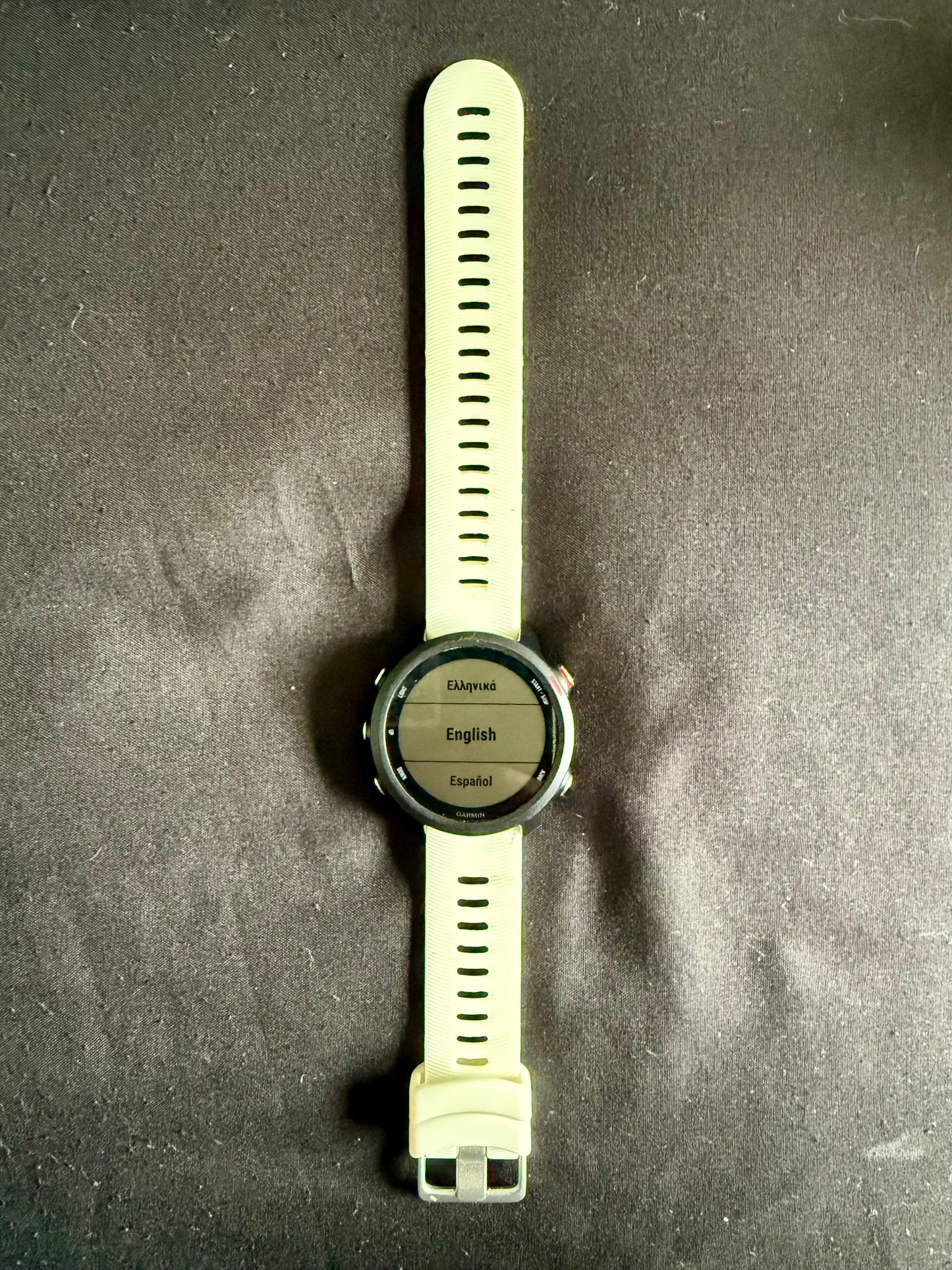Garmin Forerunner 245 Music GPS Smartwatch White Band