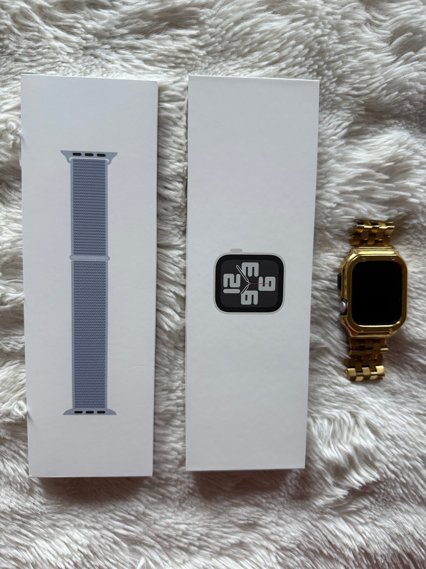 Apple Watch SE (Gen 2) 44mm Silver Al Blue Could SL CEL