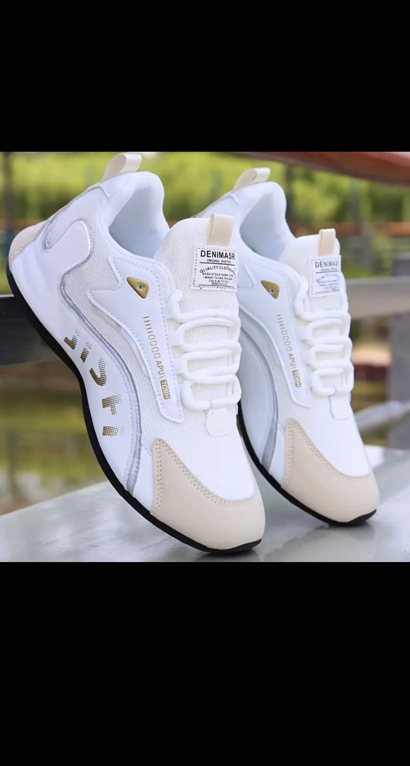 DENIMASR Casual Sneakers Men Size 10