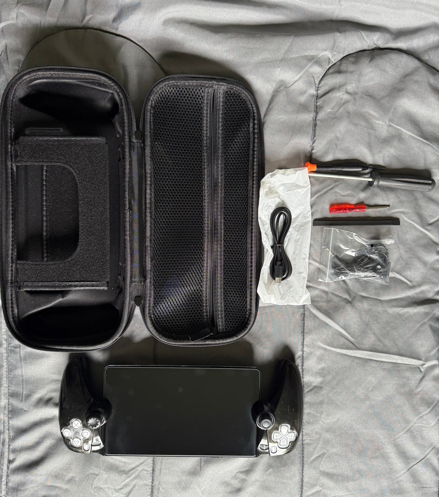 PlayStation Portal with Many Accessories