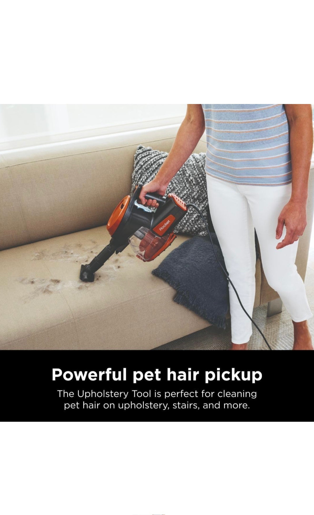 Shark HV301 Rocket Orange/Gray Upright Vacuum Cleaner