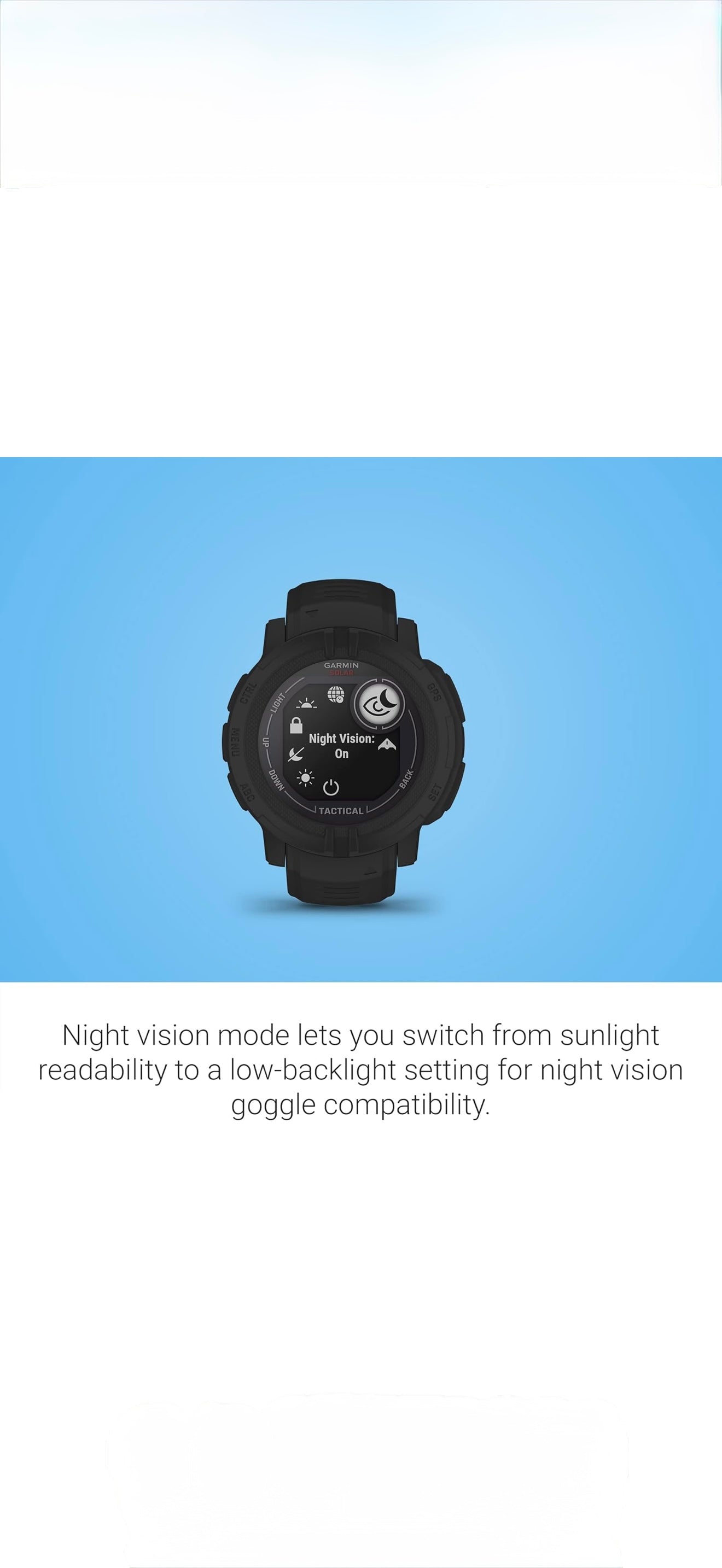 Garmin Instinct 2 Solar Tactical Edition GPS Outdoor Watch with Solar Charging