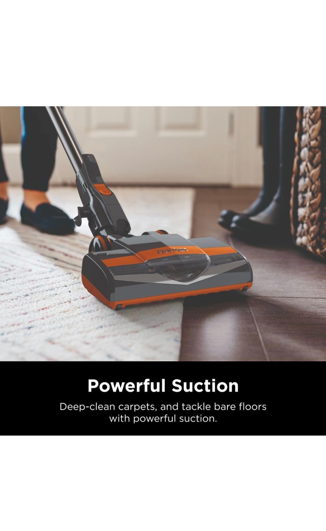 Shark HV301 Rocket Orange/Gray Upright Vacuum Cleaner