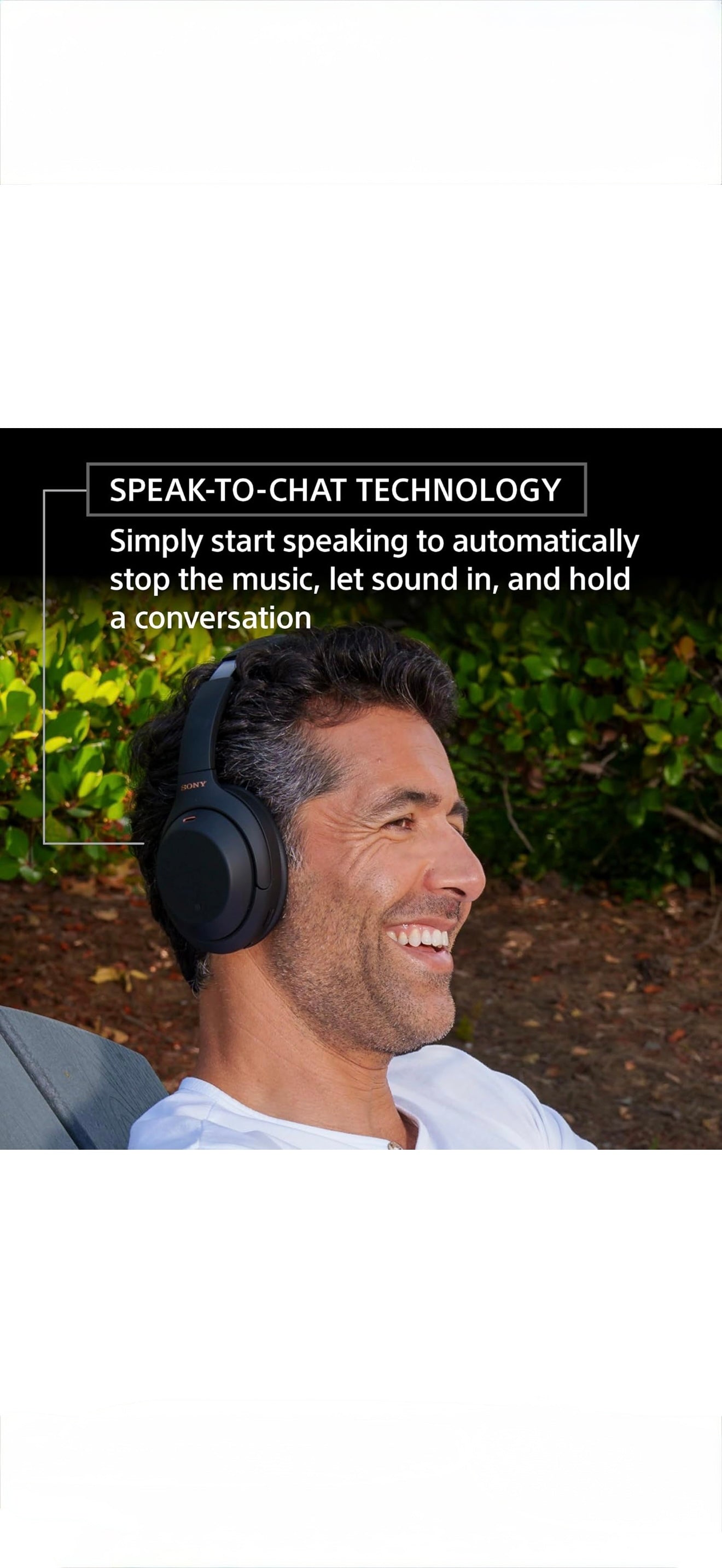 Sony WH-1000XM4 Wireless Overhead Headphones with Mic Premium Noise Canceling