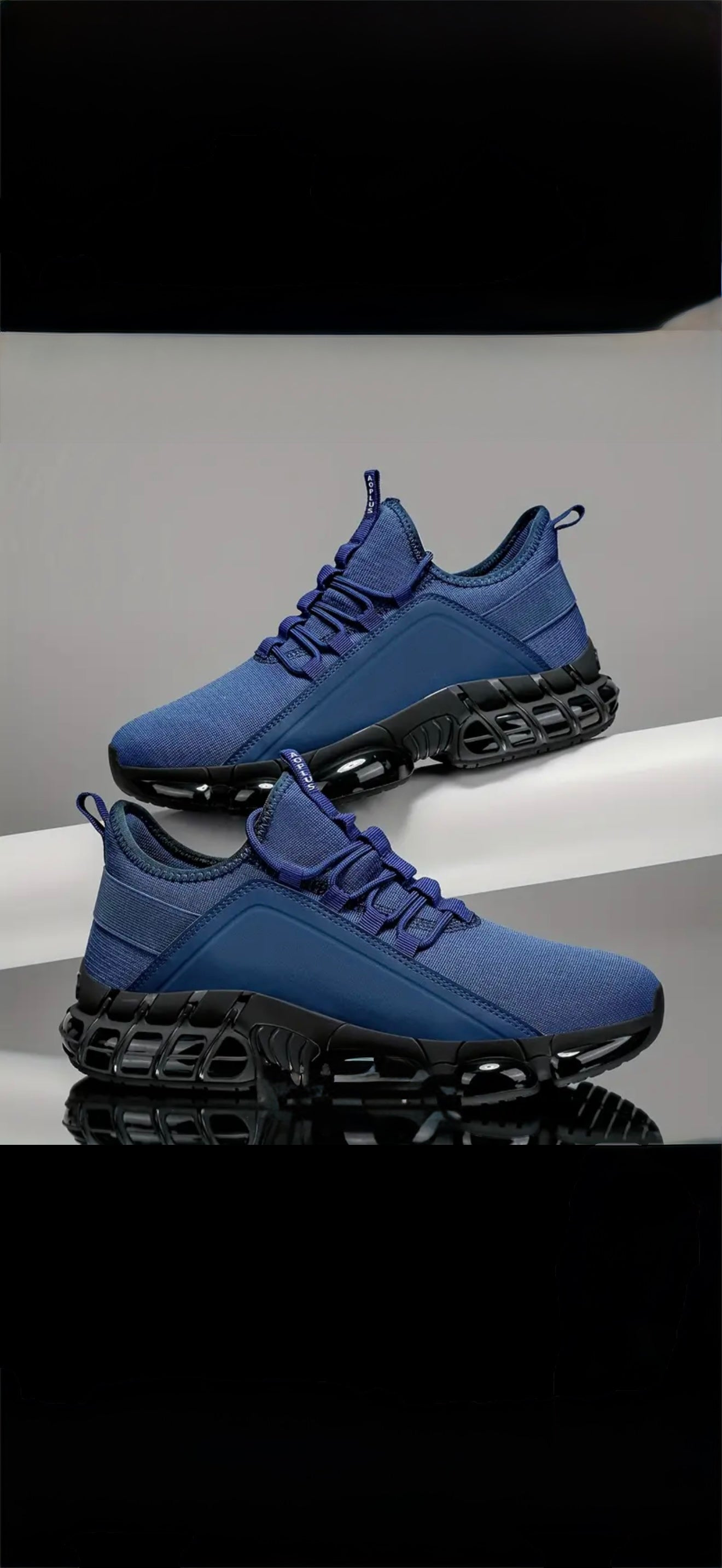 AOPLUS Breathable Running Shoes (9.5)