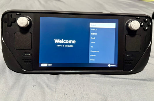 Valve Steam Deck Black 512GB LCD with Case Charger Dock Protective Cover Bundle