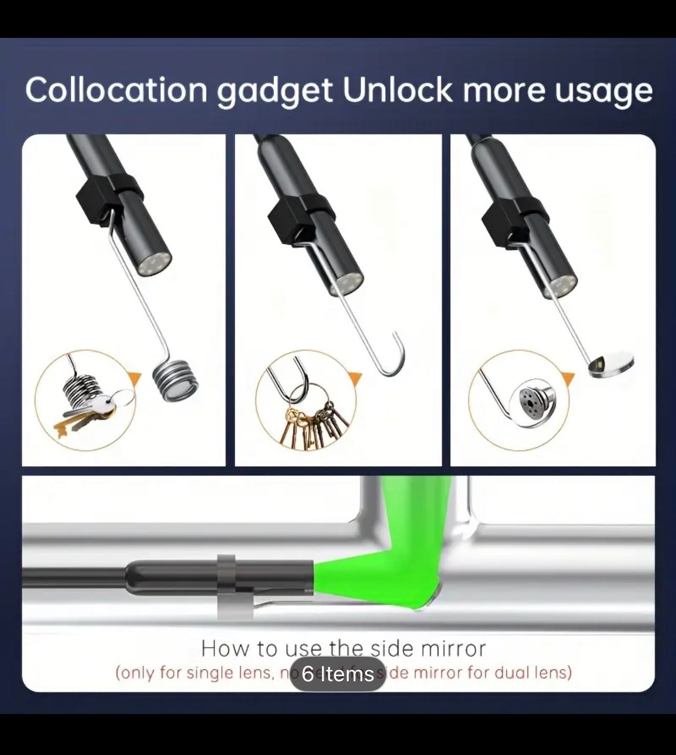 4.3 Inch IPS LCD Screen Industrial Endoscope HD Borescope