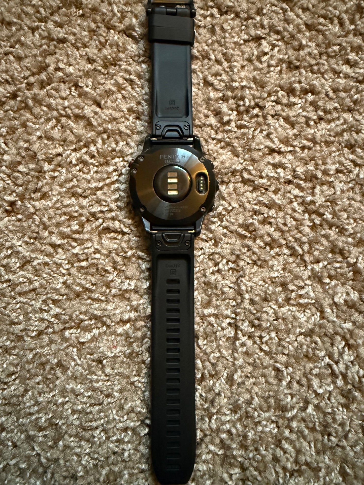Garmin Fênix 6 Sapphire Edition GPS Smartwatch Black with Charger