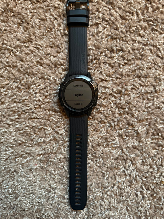 Garmin Fênix 6 Sapphire Edition GPS Smartwatch Black with Charger